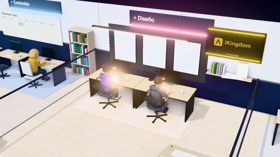 Recorrido por el estudio 3D: estación de diseño